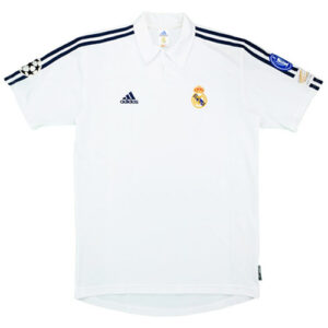 חולצת כדורגל רטרו ריאל מדריד 2002 גמר ליגת האלופות