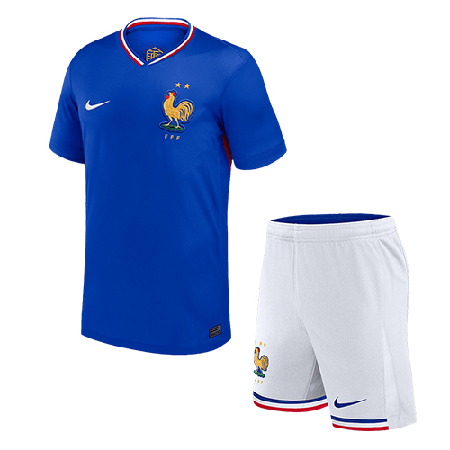 חליפת כדורגל לילדים צרפת בית יורו 2024